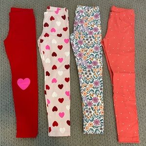 Girls Legging Bundle Size Girls M 7/8 4 items